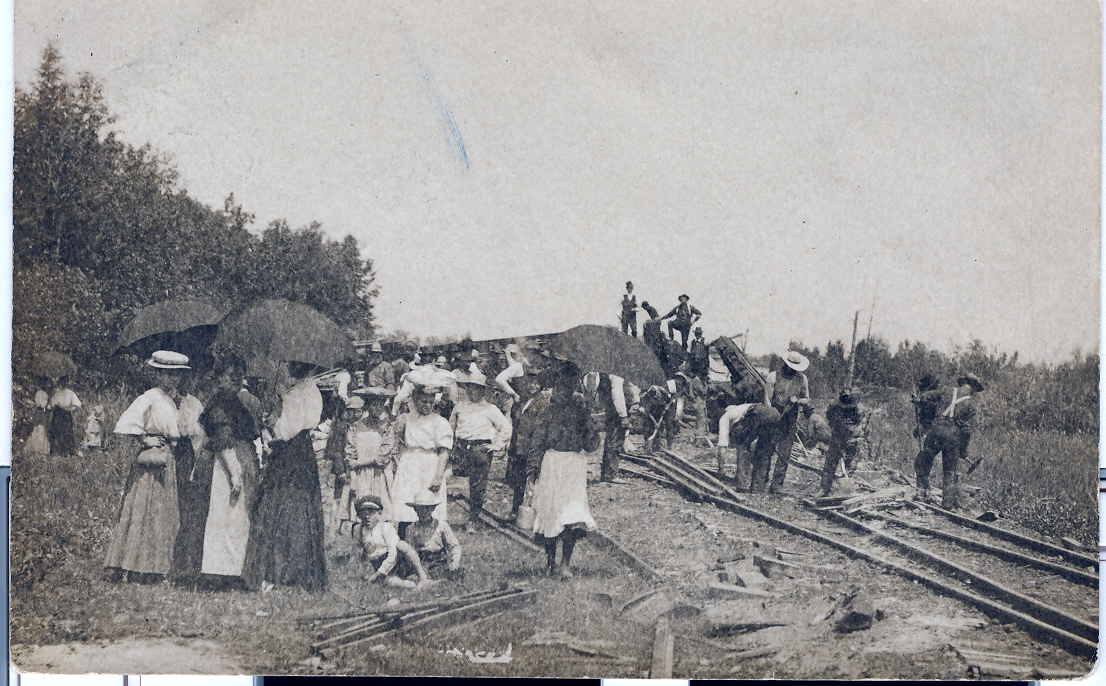 Train wreck - 1907